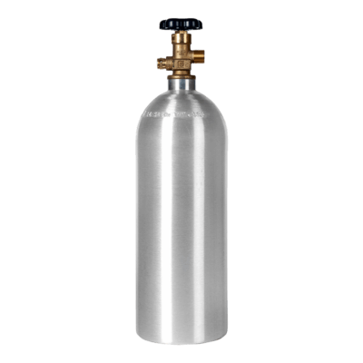 Beverage Elements 5 lb CO2 Cylinder Aluminum New