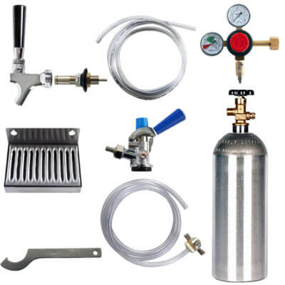 Beverage Elements Refrigerator Conversion Kit Sankey Keg CO2