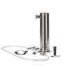 Beverage Elements Stainless Steel Single Tap Draft Beer Tower