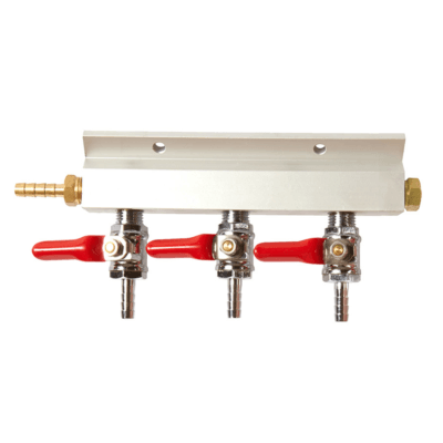 Beverage Elements Three Way Gas Manifold