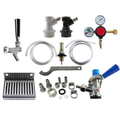 Beverage Elements Universal Kegerator Refrigerator Conversion Kit No CO2