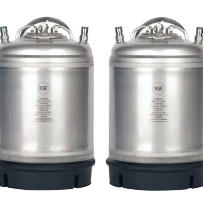 2.5 Single Handle AMCYL Kegs - 2 Pack