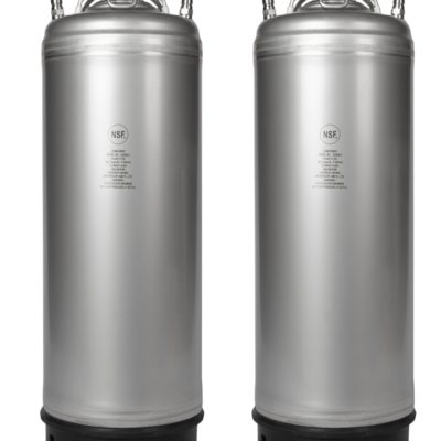 5 Gallon Single Handle AMCYL Kegs - 2 pack